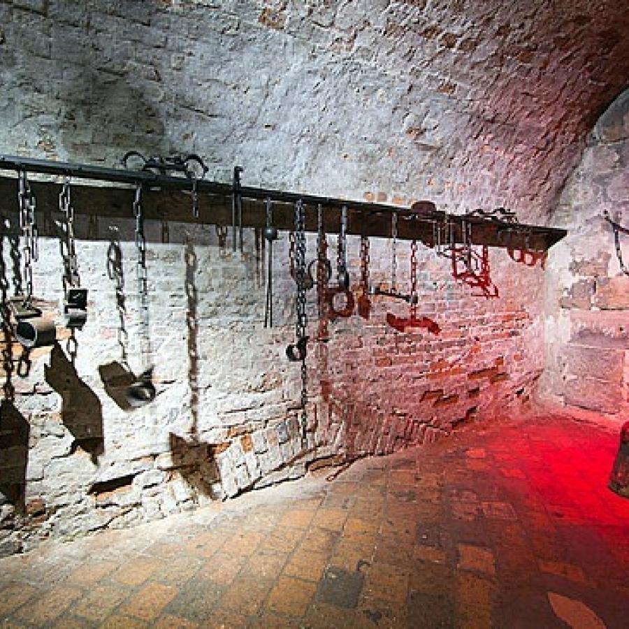 While writing the scene where my character was captured I searched for ideas of how the villain could torture her. I found this image and have used these horrible looking chains, manacles and whips. In The Luna Legacy, you can't mistake the chapter where this torture takes place.